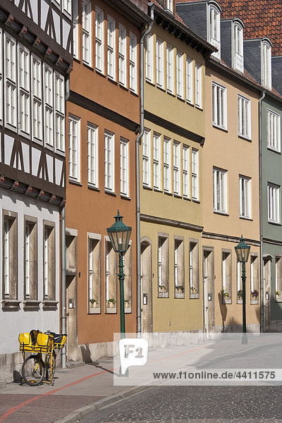Deutschland  Hannover  Kreuzstraße  Häuserzeile in der Stadt