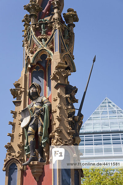 Deutschland  Ulm  Ritterstatue