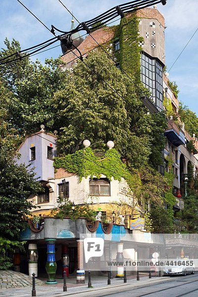 Hundertwasser House  Vienna  Austria