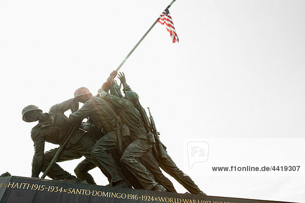 Marine Corps Kriegsdenkmal  Arlington  Virginia  USA