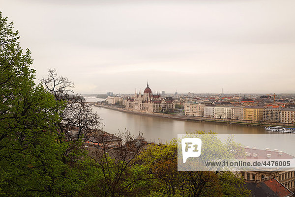 Budapest und das Parlament