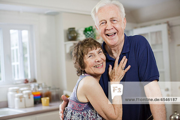 Happy älteres Paar