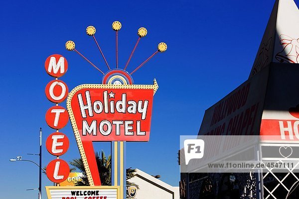 Holiday Motel  Las Vegas  Nevada  USA