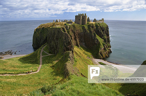 Dunnottar Castle Aberdeenshire Schottland U.K.