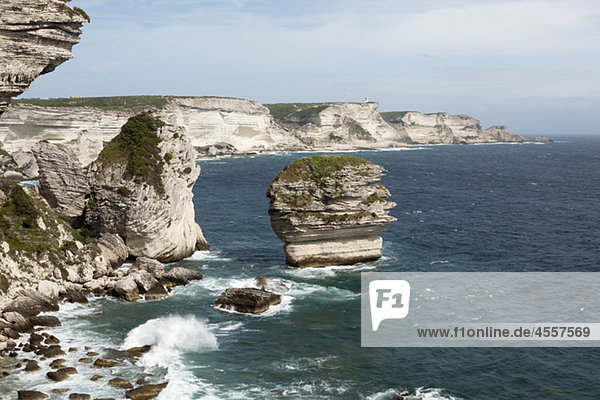 Cliffs at Bonifacio Corsica