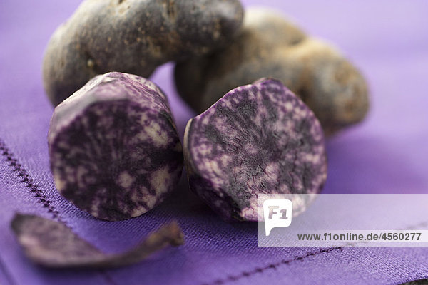 Violette Kartoffeln