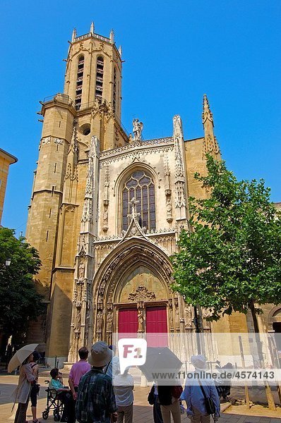 Saint-Sauveur cathedral  Aix-en-Provence  Bouches-du-Rhône  Provence-Alpes-Côte d´Azur  France
