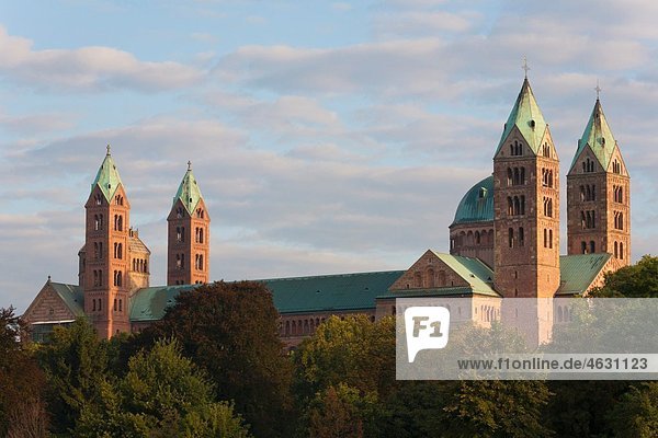Deutschland  Rheinland-Pfalz  Pfalz  Speyer  Blick auf den Dom