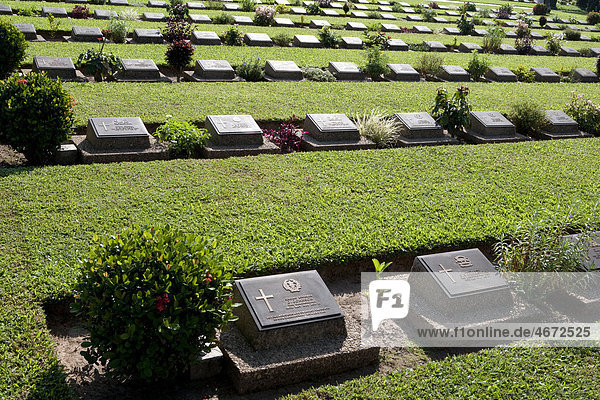 Soldatenfriedhof von Rangun  Myanmar
