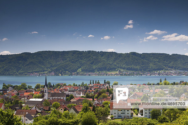 Bodman-Ludwigshafen on Lake Constance  Baden-Wuerttemberg  Germany  Europe