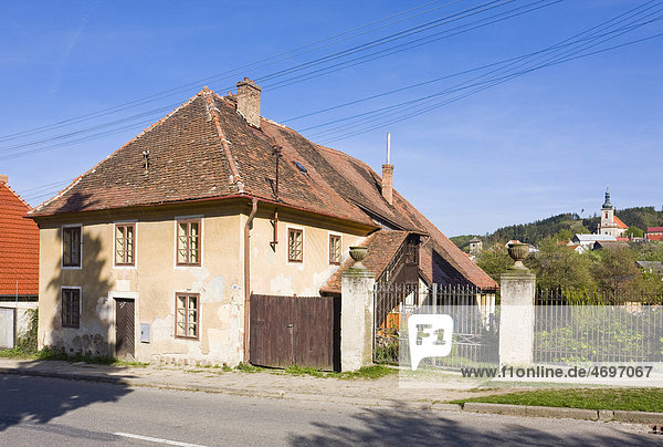 Deputy house  No. 205  Strilky  Kromeriz district  Zlin region  Moravia  Czech Republic  Europe