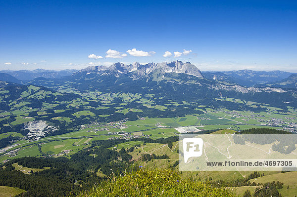 Wilder Kaiser  Tirol  Österreich  Europa