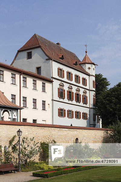 Schloss Treuchtlingen  Altmühltal  Mittelfranken  Franken  Bayern  Deutschland  Europa