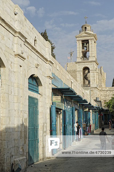 Geburtskirche Jesu in Betlehem  Israel  Naher Osten