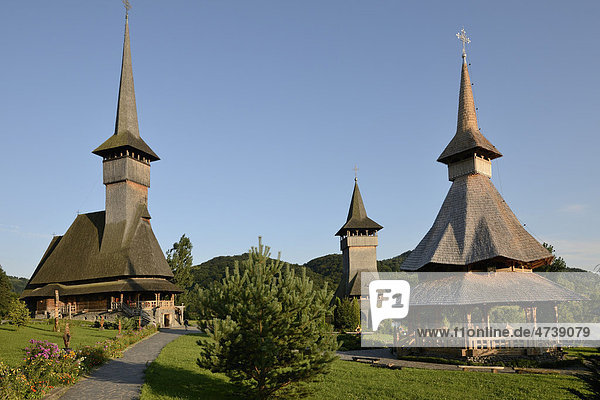 Klosteranlage von B‚rsana  Iza-Tal  Maramures  Rumänien  Europa