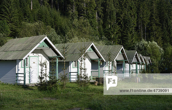 Campinghütten  Moldovita  Rumänien  Europa