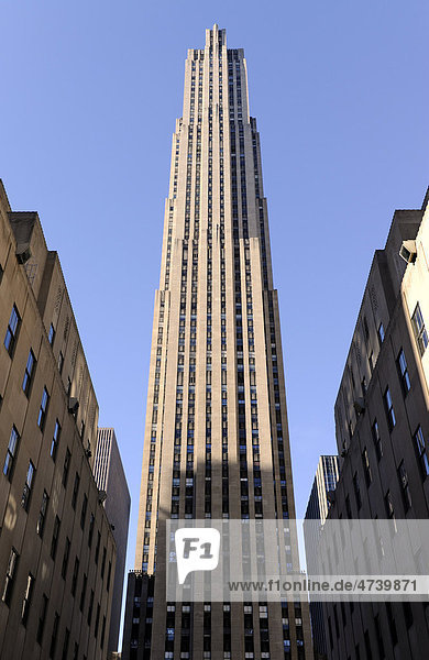 Rockefeller Center  Manhattan  New York City  New York  Vereinigte Staaten von Amerika  USA  Nordamerika