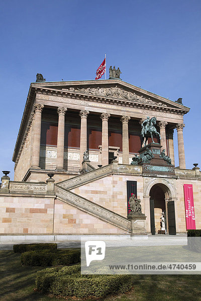 Alte Nationalgalerie  Berlin  Deutschland  Europa