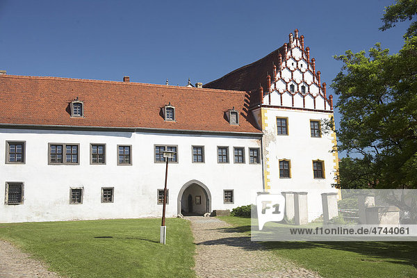 Schloss Strehla  Südflügel  Sachsen  Deutschland  Europa