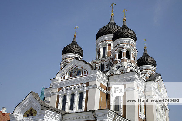 Alexander-Newski-Kathedrale  Tallinn  Estland  Baltikum  Europa