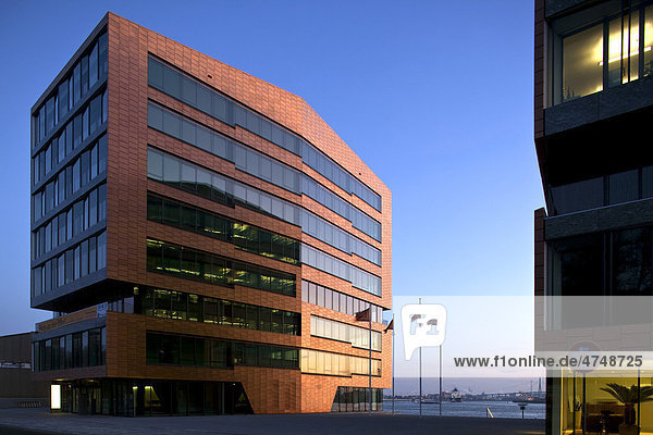 Areal West commercial building  Hamburg  Germany  Europe