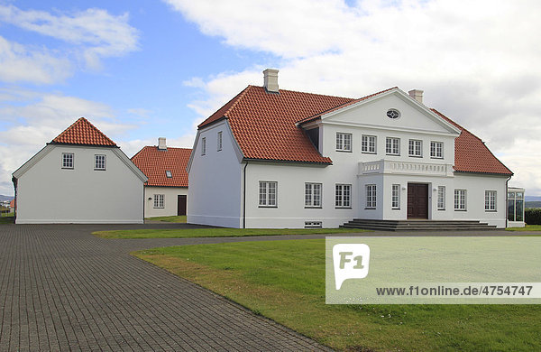 Bessasta_ir  Wohnsitz des Präsidenten  Island  Europa