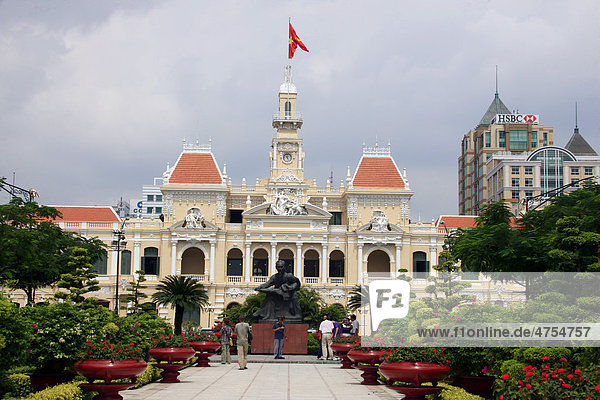 Rathaus  Ho-Chi-Minh-Stadt  Saigon  Südvietnam  Vietnam  Asien