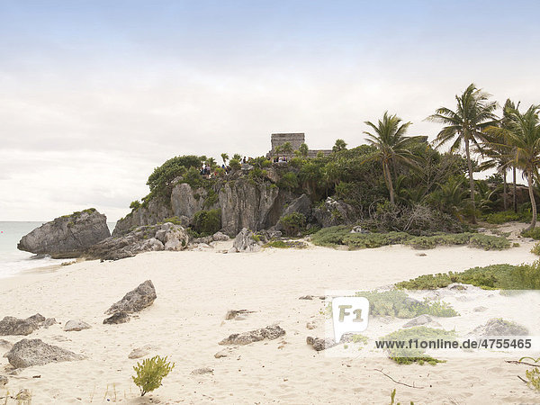 Ruins of Tulum  Yucatan  Mexico  America