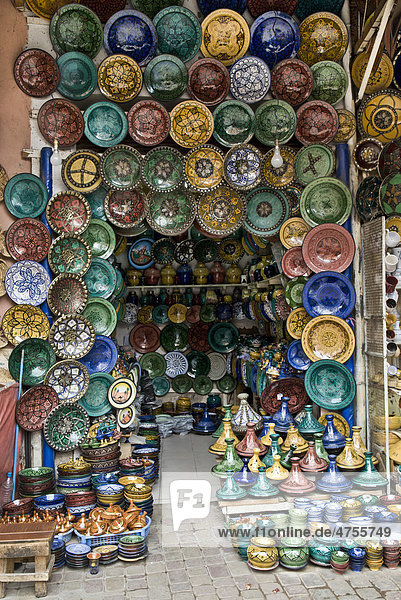 Töpferei  Marrakesch  Marokko  Afrika