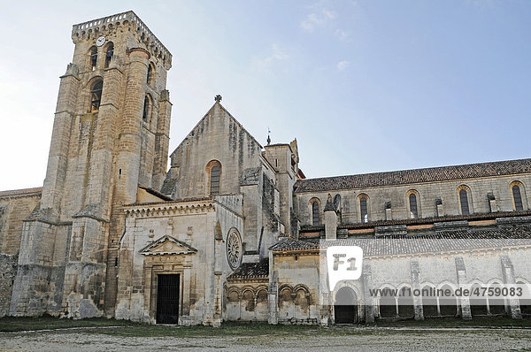 Museo Telas Medievales  Museum für mittelalterliche Stoffe  Santa Maria la Real de las Huelgas  Kloster  Kirche  Burgos  Provinz Kastilien Leon  Spanien  Europa