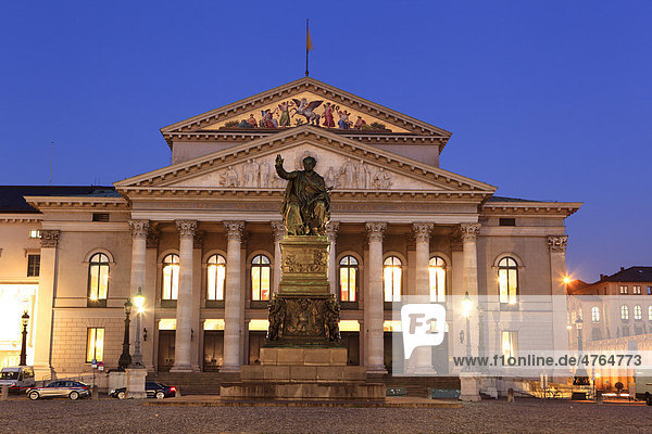 Nationaltheater  Oper  München  Bayern  Deutschland  Europa