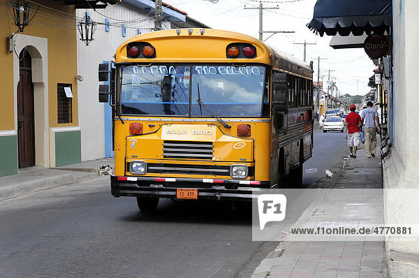 Expressbus  Leon  Nicaragua  Zentralamerika