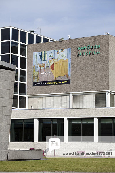Van Gogh Museum  Amsterdam  Holland  Netherlands  Europe