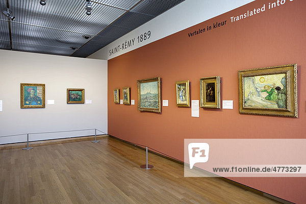 Paintings of Vincent van Gogh's Saint-RÈmy period in 1889  France  Van Gogh Museum  Amsterdam  Holland  Netherlands  Europe