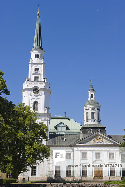 Ave Sol Konzerthalle  Peter- und Paulskirche  Citadeles iela Straße  Riga  Lettland  Nordeuropa