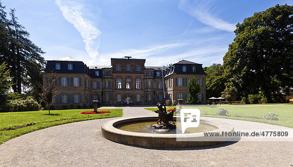 Schloss Fantaisie und Schlosspark  Bayreuth  Oberfranken  Bayern  Deutschland  Europa