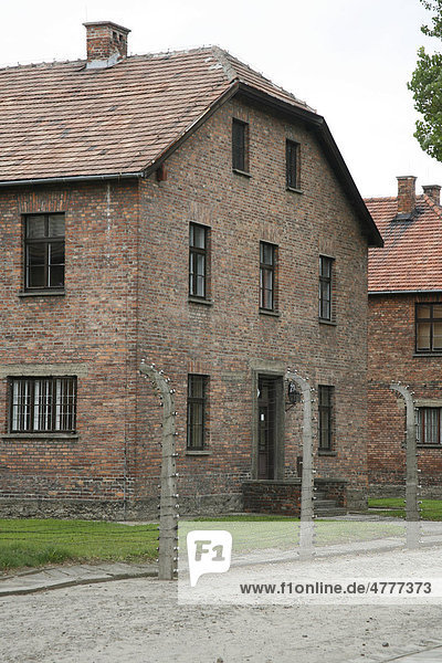Das Konzentrationslager von Auschwitz  Polen  Europa