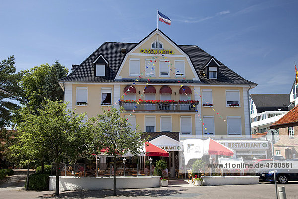 Gosch-Hotel  Ostseebad Grömitz  Lübecker Bucht  Ostseeküste  Schleswig-Holstein  Deutschland  Europa