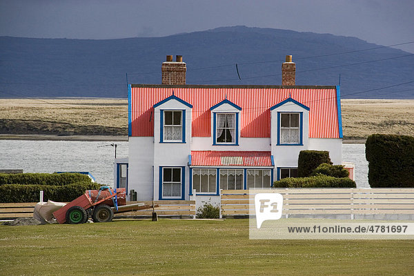 Bauernhaus in Port Louis  Falkland-Inseln  Südatlantik