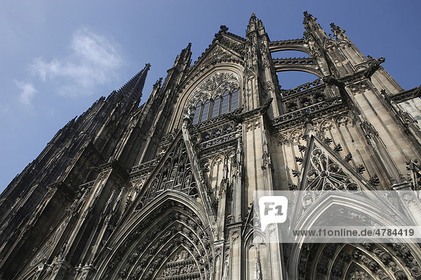 Cologne Cathedral  Cologne  North Rhine-Westphalia  Germany  Europe