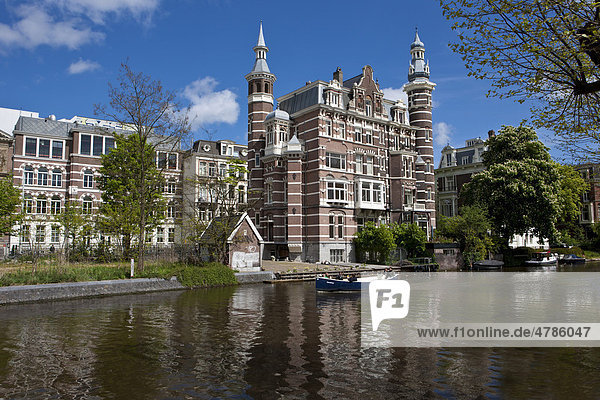 Alte Stadtvilla an der Stadhouderskade  Amsterdam  Holland  Niederlande  Europa