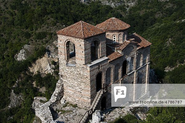 Kloster in der Nähe der Festung in Assenovgrad  Plovdiv  Bulgarien  Europa
