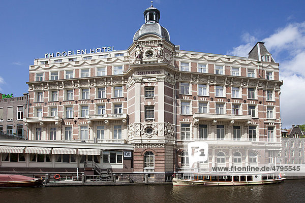 Hotel NH Doelen an der Nieuwe Doelenstraat  Amsterdam  Holland  Niederlande  Europa