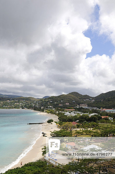 Grand Anse Beach  Saint George  Grenada  Kleine Antillen  Karibik