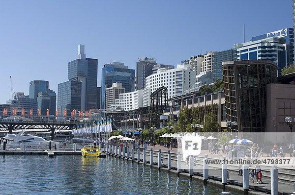 Darling Harbour  Sydney  New South Wales  Australia