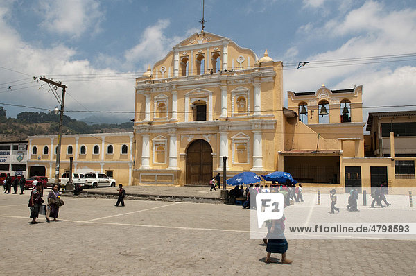 Santa Maria de Jesus Kirche  Guatemala  Zentralamerika