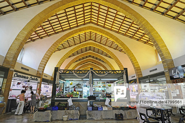 Market hall  Javea  Xabia  Costa Blanca  Alicante  Spain  Europe