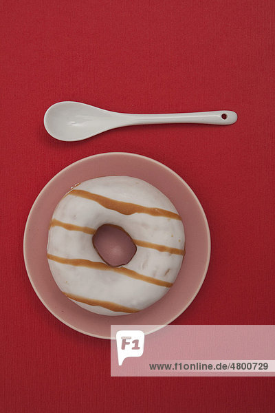 Striped donut