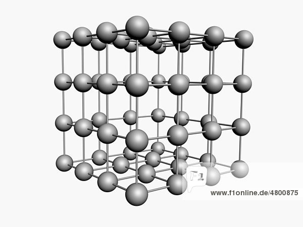 Digital graphics  molecular structure isolated on white