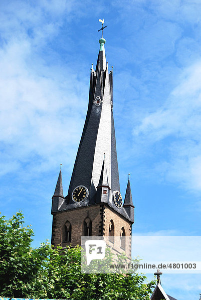 Lambertus-Kirche  Altstadt von Düsseldorf  Nordrhein-Westfalen  Deutschland  Europa
